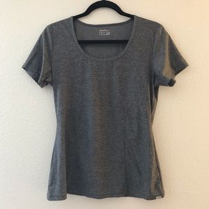 Eddie Bauer Gray Athletic Shirt